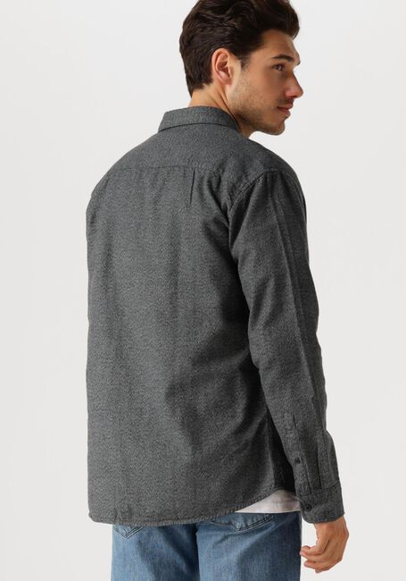 Donkerblauwe SELECTED HOMME Casual overhemd SLHREG-OWEN FLANNEL MIX SHIRT - large