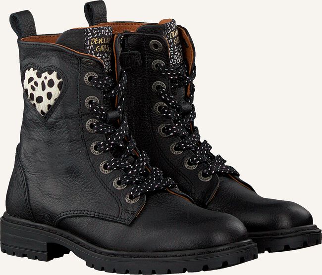 Zwarte DEVELAB Veterboots 42254 Zwarte DEVELAB Veterboots 42254 - large
