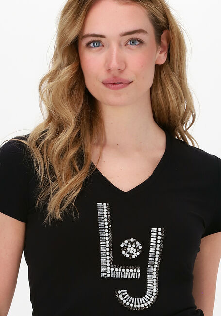 Zwarte LIU JO T-shirt T-SHIRT MODA M/C - large