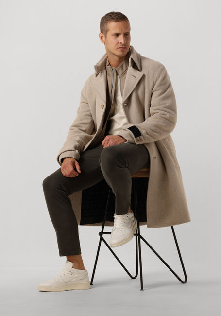 Beige DRYKORN Mantel SKARO Beige DRYKORN Mantel SKARO - large