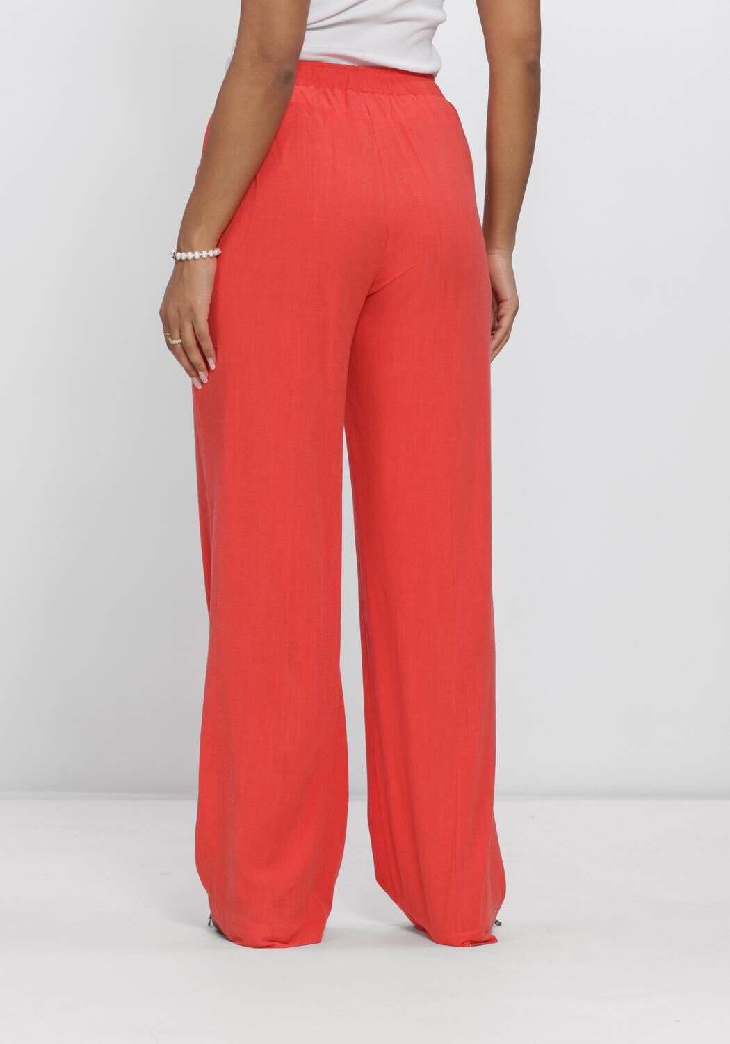 Rode GRACE & MILA Wijde broek SS2613034 - large