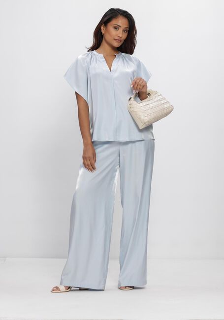 Blauwe NUKUS Top TAYLOR TOP SHINY - large