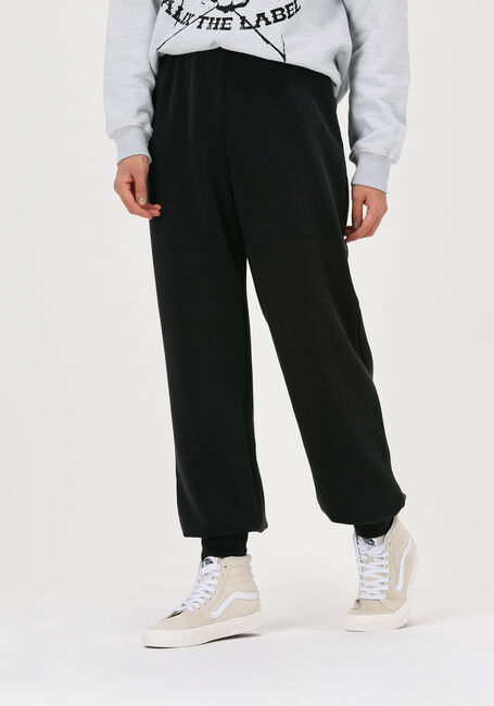 Zwarte SELECTED FEMME Joggingbroek SLFLORA MW SWEAT PANT B - large