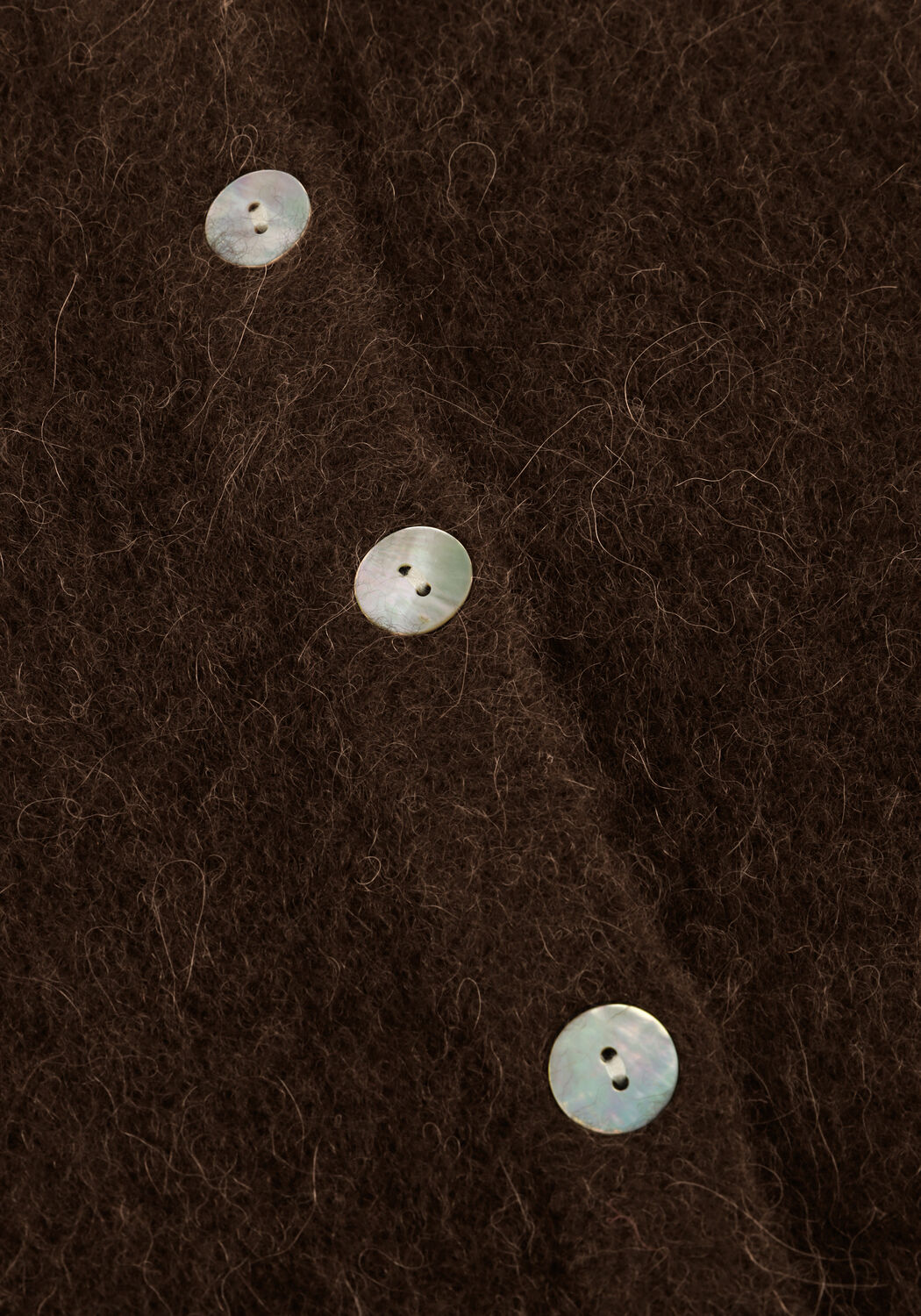 Bruine AMERICAN VINTAGE Vest VITOW CARDIGAN - large