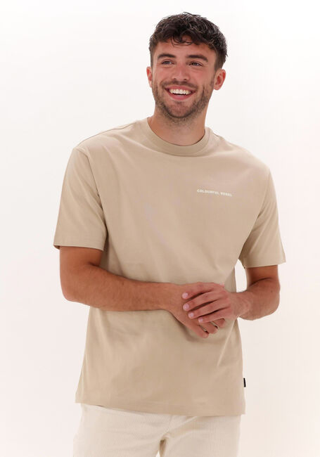 Zand COLOURFUL REBEL T-shirt SUNSET BACK PRINT BASIC TEE - large