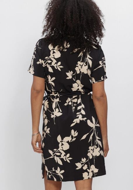 Zwarte OBJECT Mini jurk OBJJACIRA S/S SHIRT DRESS - large