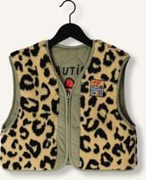 Bruine Jelly Mallow Gilet FLOWER QUILTED REVERSIBLE VEST Bruine Jelly Mallow Gilet FLOWER QUILTED REVERSIBLE VEST - medium