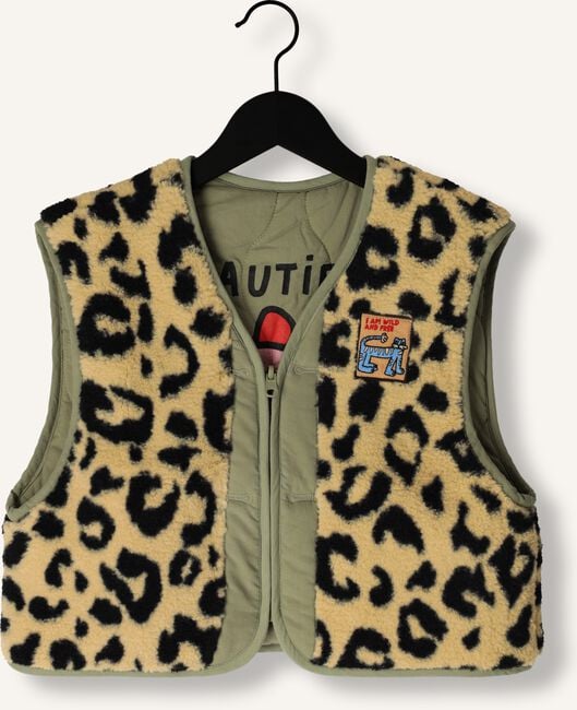 Bruine Jelly Mallow Gilet FLOWER QUILTED REVERSIBLE VEST Bruine Jelly Mallow Gilet FLOWER QUILTED REVERSIBLE VEST - large