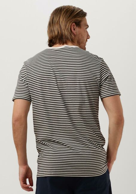 Witte G-STAR RAW T-shirt STRIPE SLIM R T - large