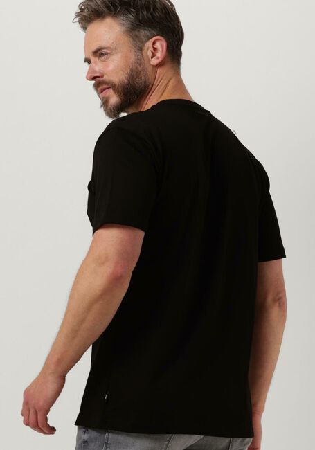 Zwarte PUREWHITE T-shirt T-SHIRT WITH SMALL PRINT ON CHEST - large