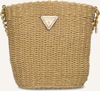 Beige GUESS Handtas LILICA BUCKET - medium