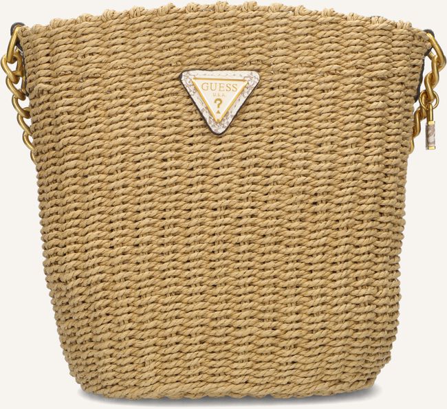 Beige GUESS Handtas LILICA BUCKET Beige GUESS Handtas LILICA BUCKET - large