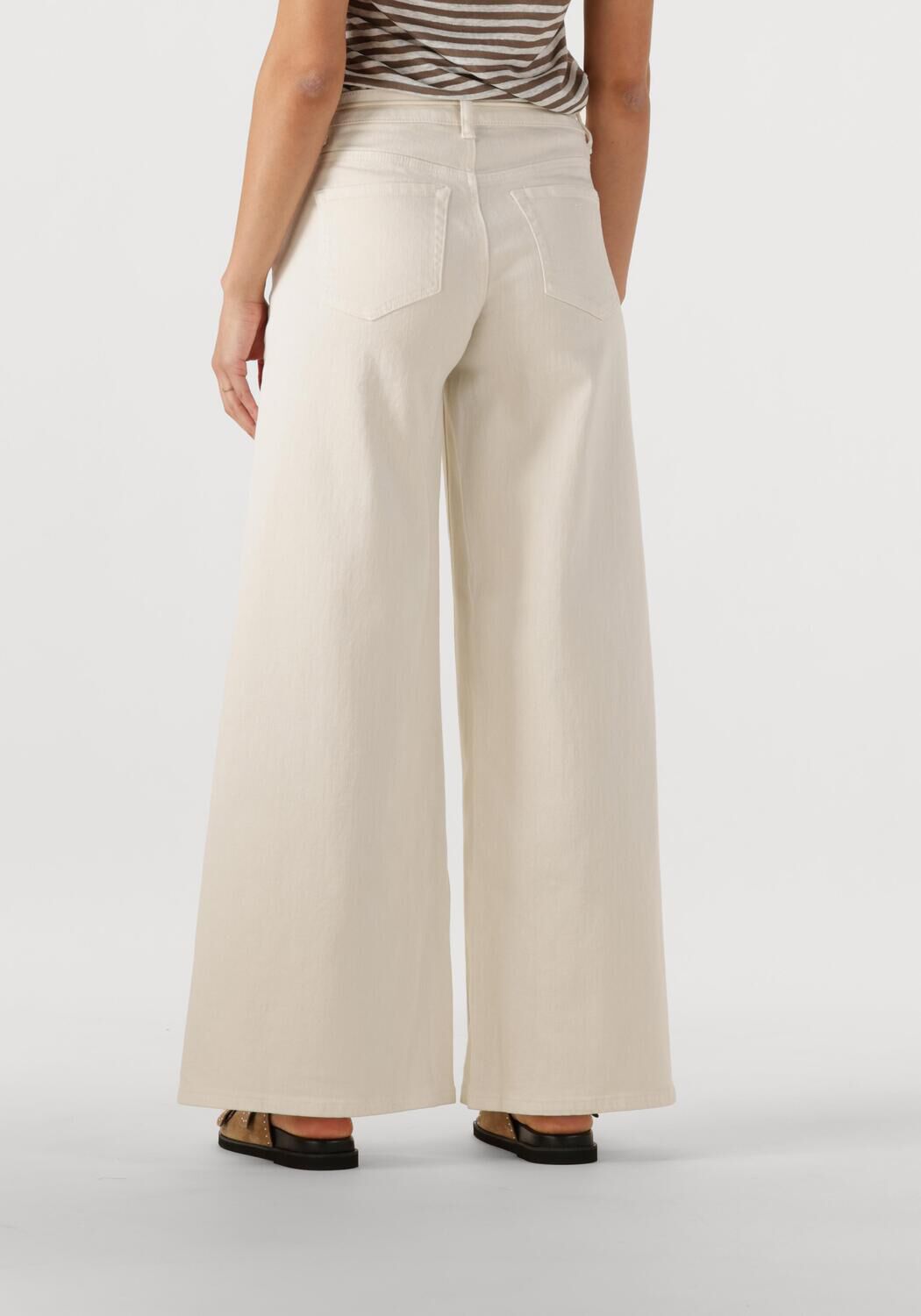 MY ESSENTIAL WARDROBE Dames Jeans Dangomw 157 X-wide Ecru