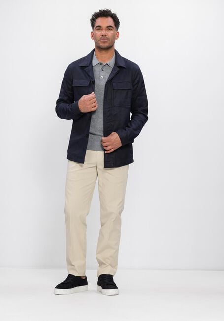 Donkerblauwe PROFUOMO Overshirts OVERSHIRT LL GD - large