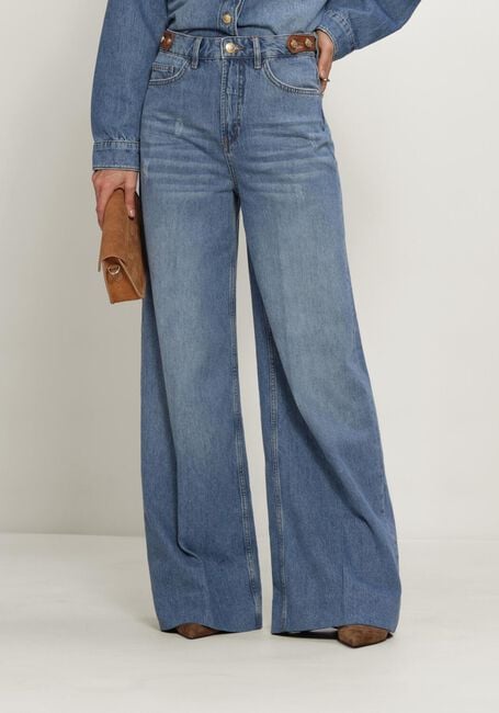 Blauwe JOSH V Wide jeans GLORIA PANTS - large