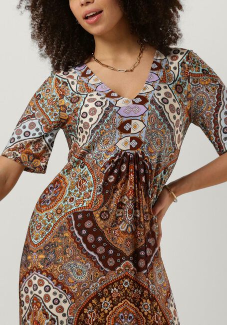 Bruine ANA ALCAZAR Mini jurk 049664-3360 - large