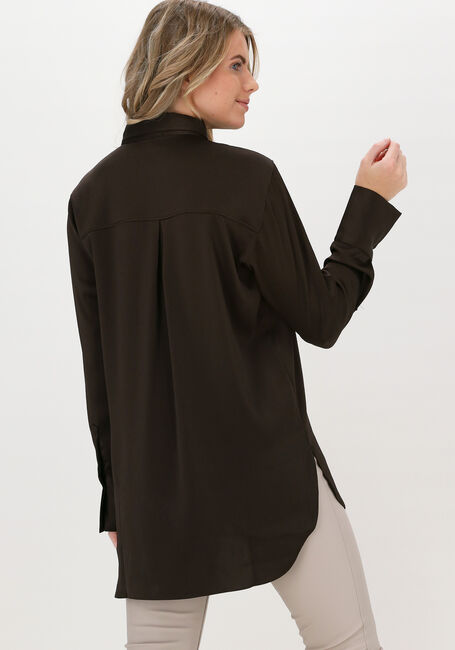 Bruine NEO NOIR Blouses MARGIT CREPE SATIN BLOUSE - large