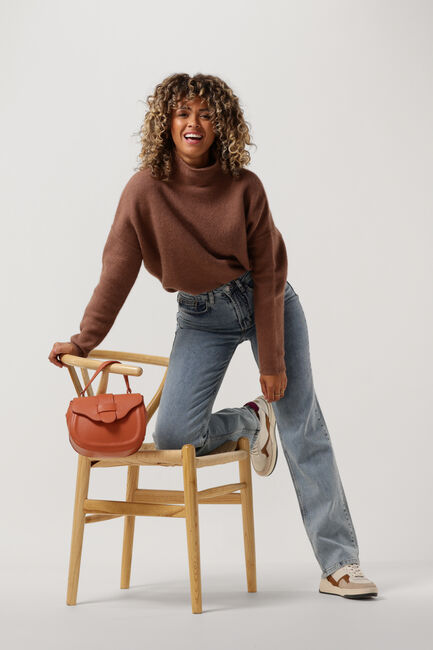 Bruine KNIT-TED Trui KIM PULLOVER - large