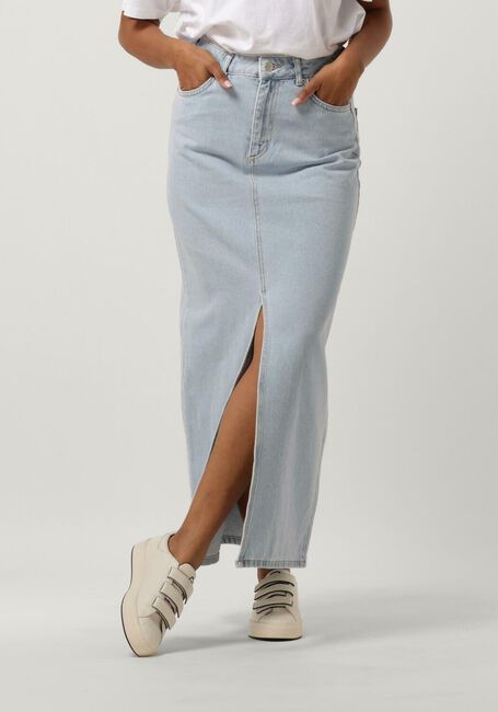 Lichtblauwe NEO NOIR Maxirok FRANKIE D SKIRT PO - large