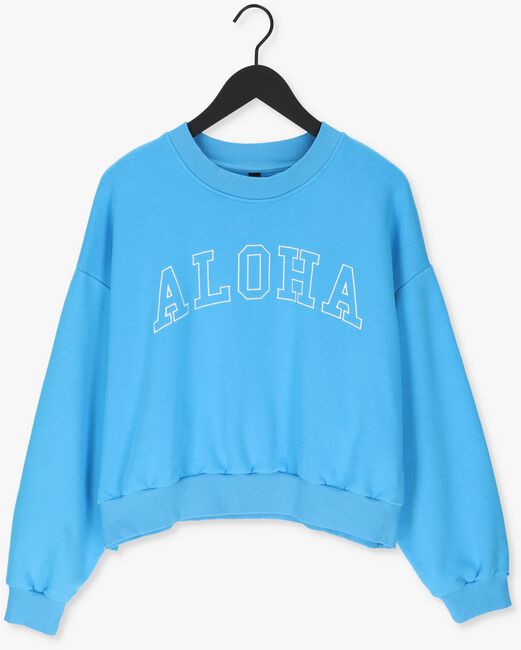 Blauwe 10DAYS Sweater SWEATER ALOHA - large