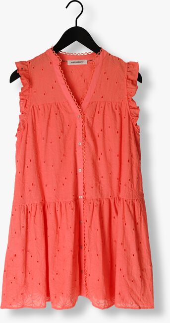 Oranje CO'COUTURE Mini jurk POLA ANGLAISE SS DRESS - large