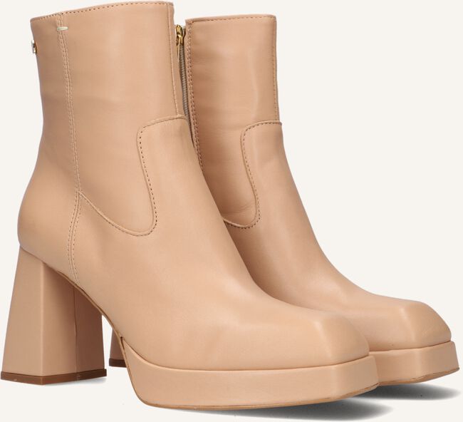 Beige NOTRE-V Enkellaarsjes AO132 Beige NOTRE-V Enkellaarsjes AO132 - large