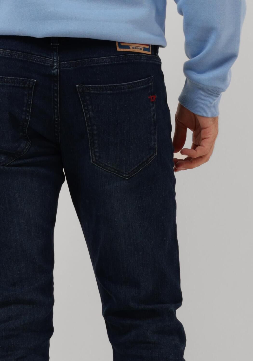 DIESEL Heren Jeans 2019 D-strukt Donkerblauw