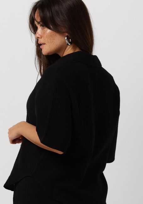 Zwarte OBJECT Blouses OBJCARINA 2/4 SHIRT REP - large
