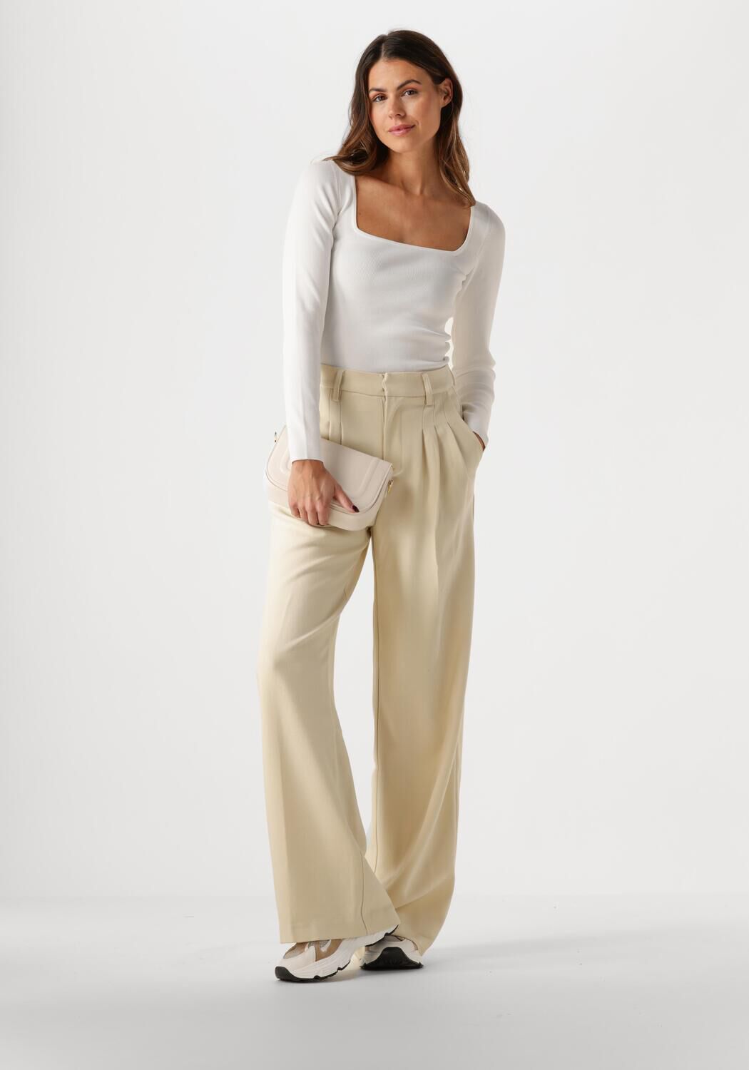 Beige OMODA ATELIER Schoudertas X NINA - ASTRID - large