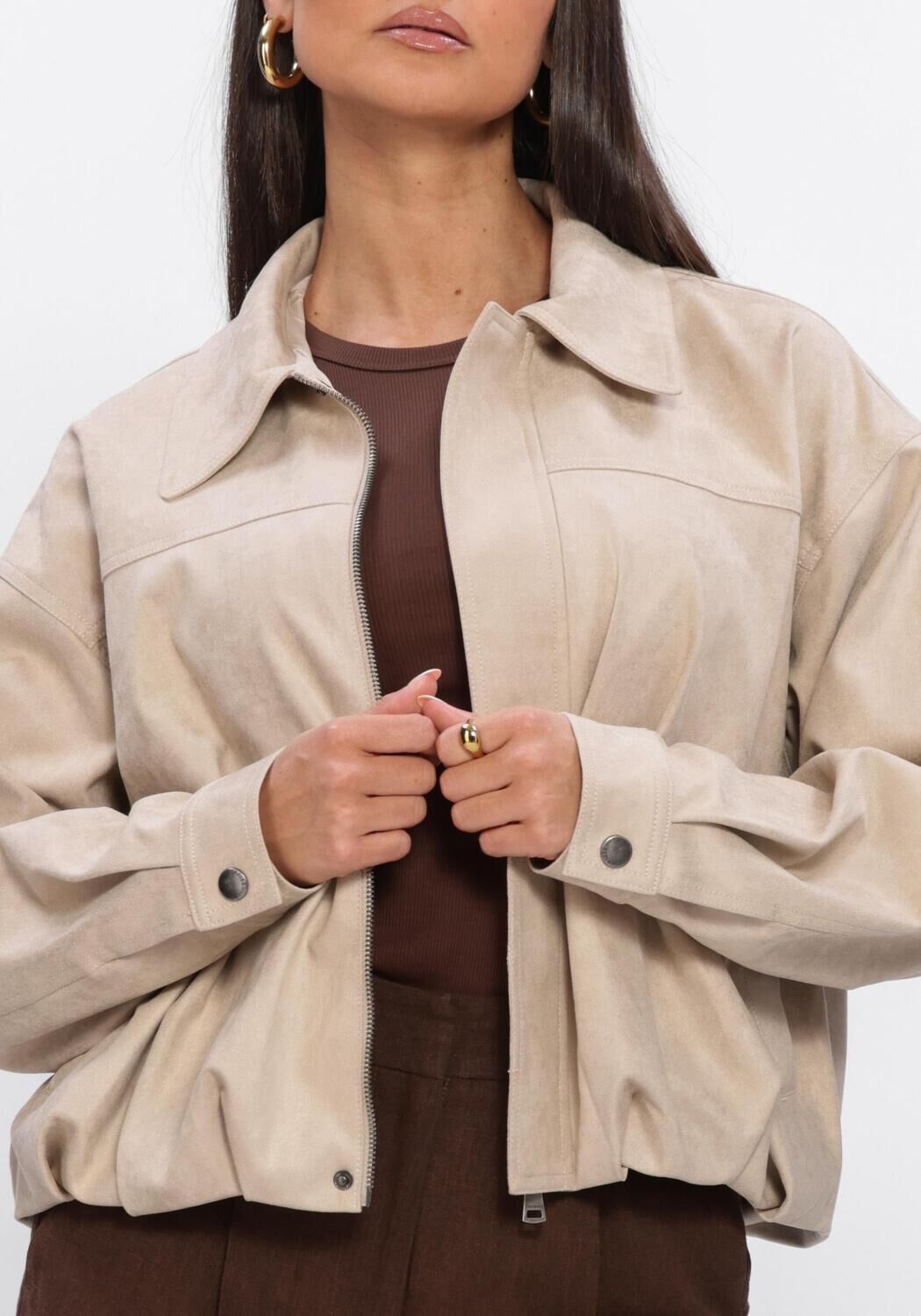 Grijze GRACE & MILA Jack SS26111017 - large