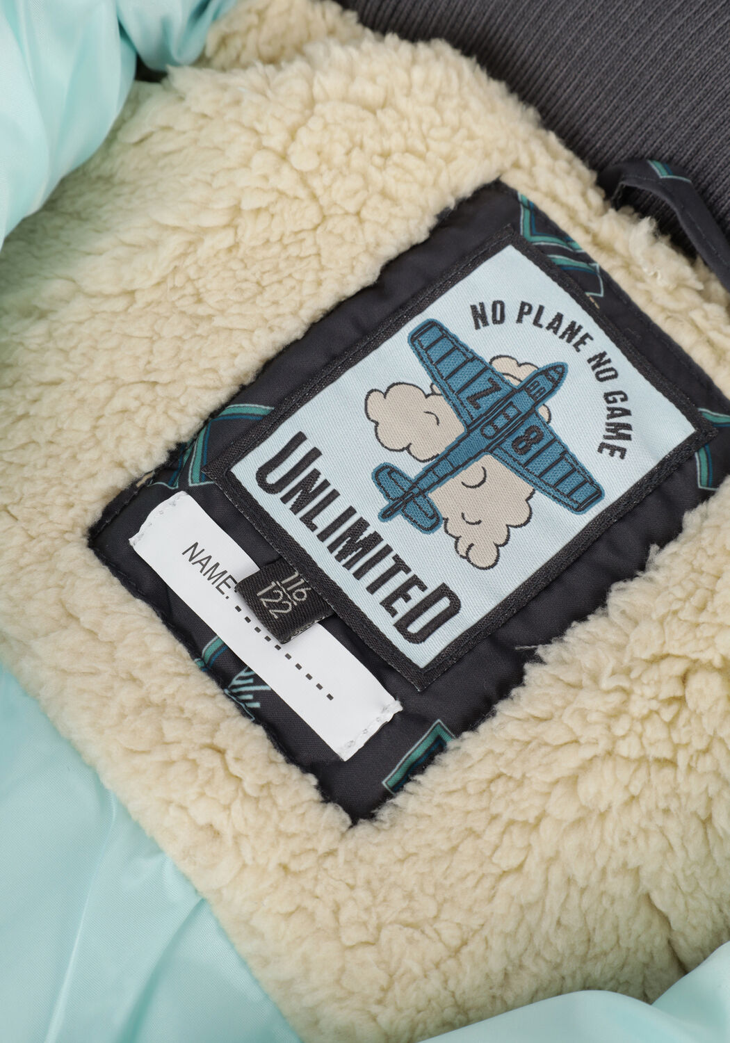 Grijze Z8 Gewatteerde jas TAIMEN - large