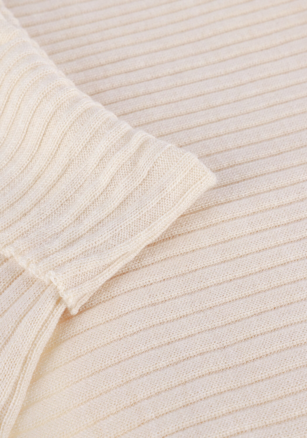 Ecru SELECTED WOMEN Trui COSTINA LS KNIT - large