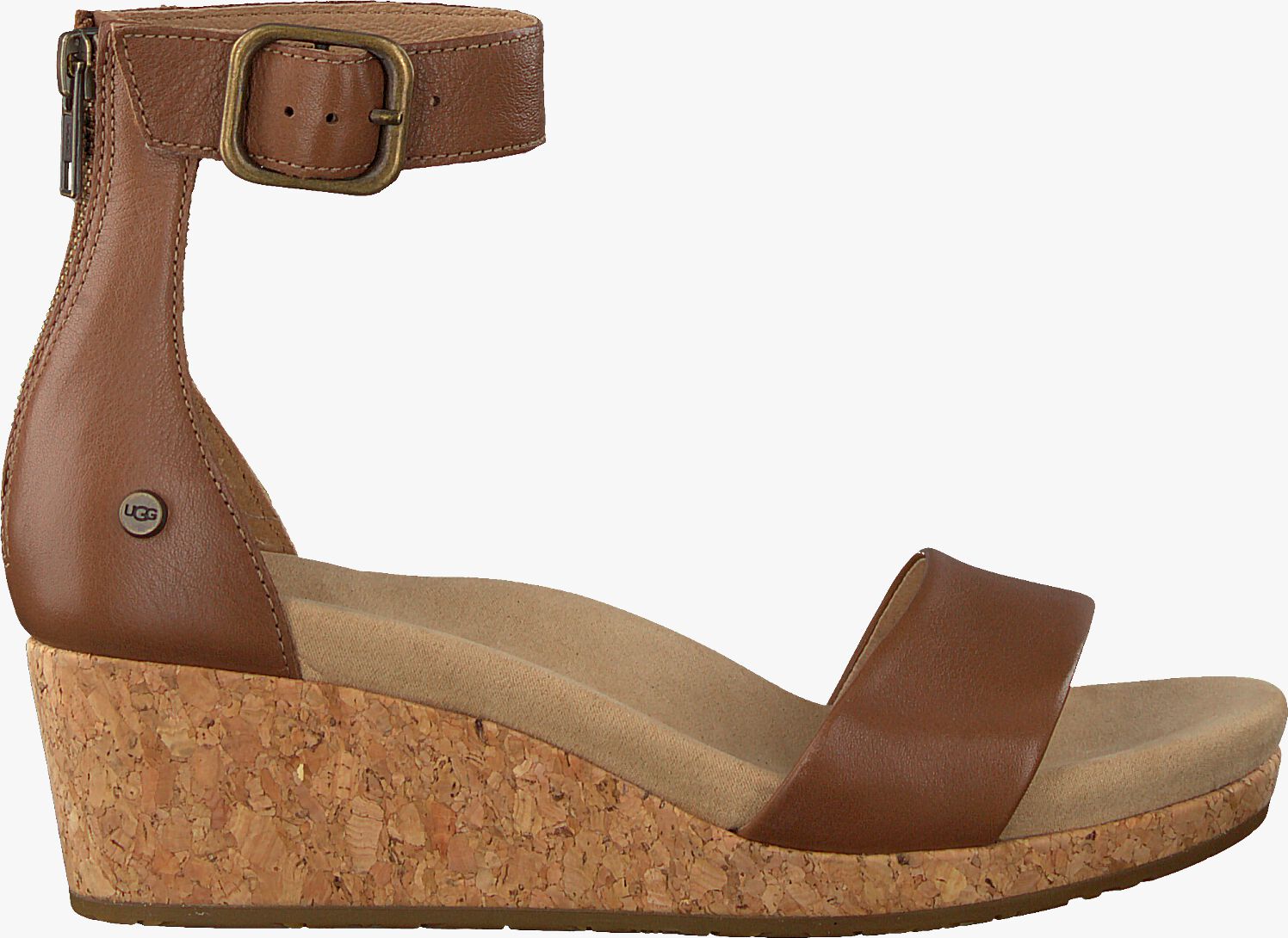 Definitie Taille Groenland Bruine UGG Sandalen ZOE II | Omoda