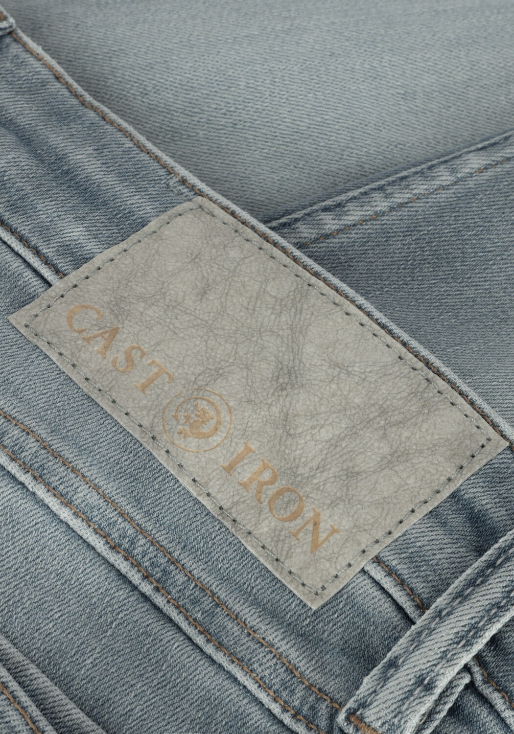 Grijze CAST IRON Slim fit jeans SHIFTBACK SLIM TAPERED NEW GREY BLUE - large