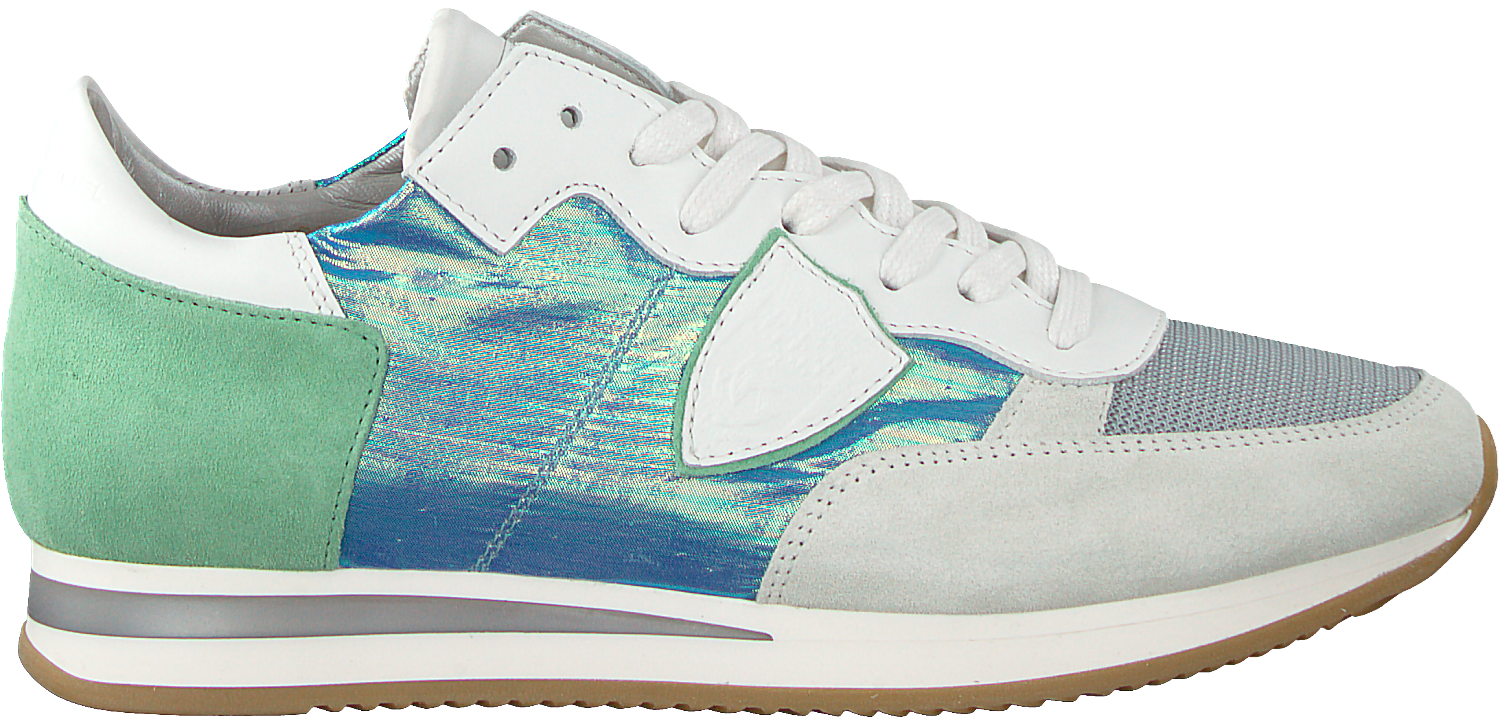 Witte PHILIPPE MODEL Sneakers TROPEZ NEON | Omoda