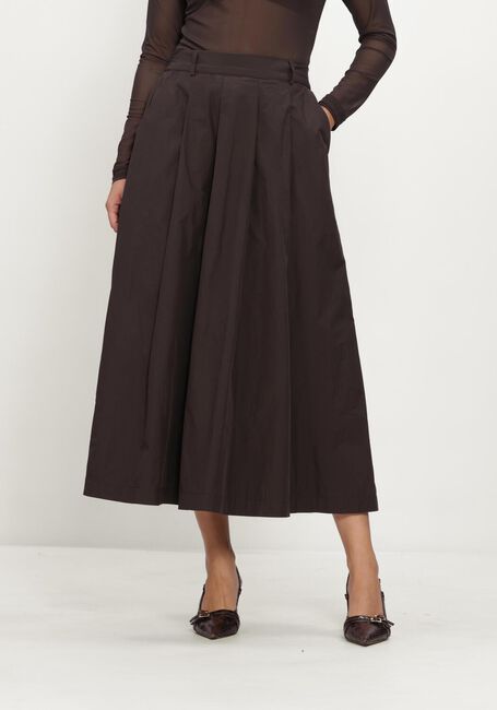 Bruine SUMMUM Maxirok SKIRT TAFT LIGHT - large