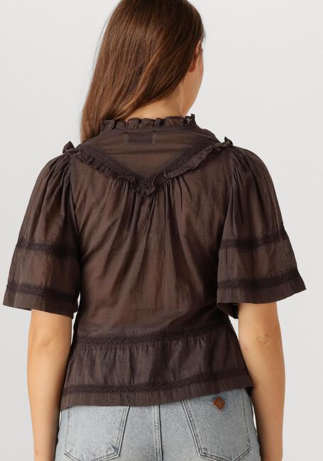Bruine NEO NOIR Blouses EVIENNE S VOILE TOP - large