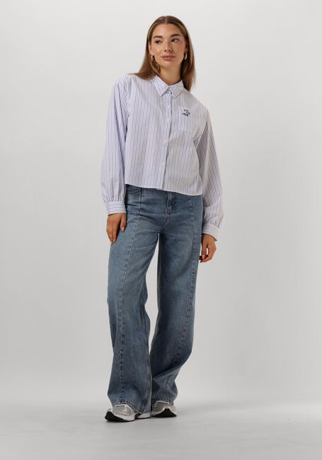 Blauwe ANOTHER LABEL Blouses DIEGA SHIRT - large