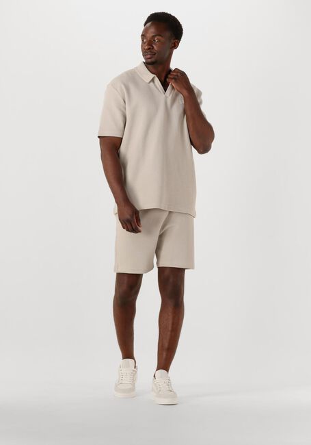 Beige PURE PATH Polo LOOSE FIT POLO SS T-SHIRTS Beige PURE PATH Polo LOOSE FIT POLO SS T-SHIRTS - large