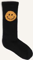 Zwarte CARLIJNQ Sokken HAPPY FACE-SPORT SOCKS Zwarte CARLIJNQ Sokken HAPPY FACE-SPORT SOCKS - medium