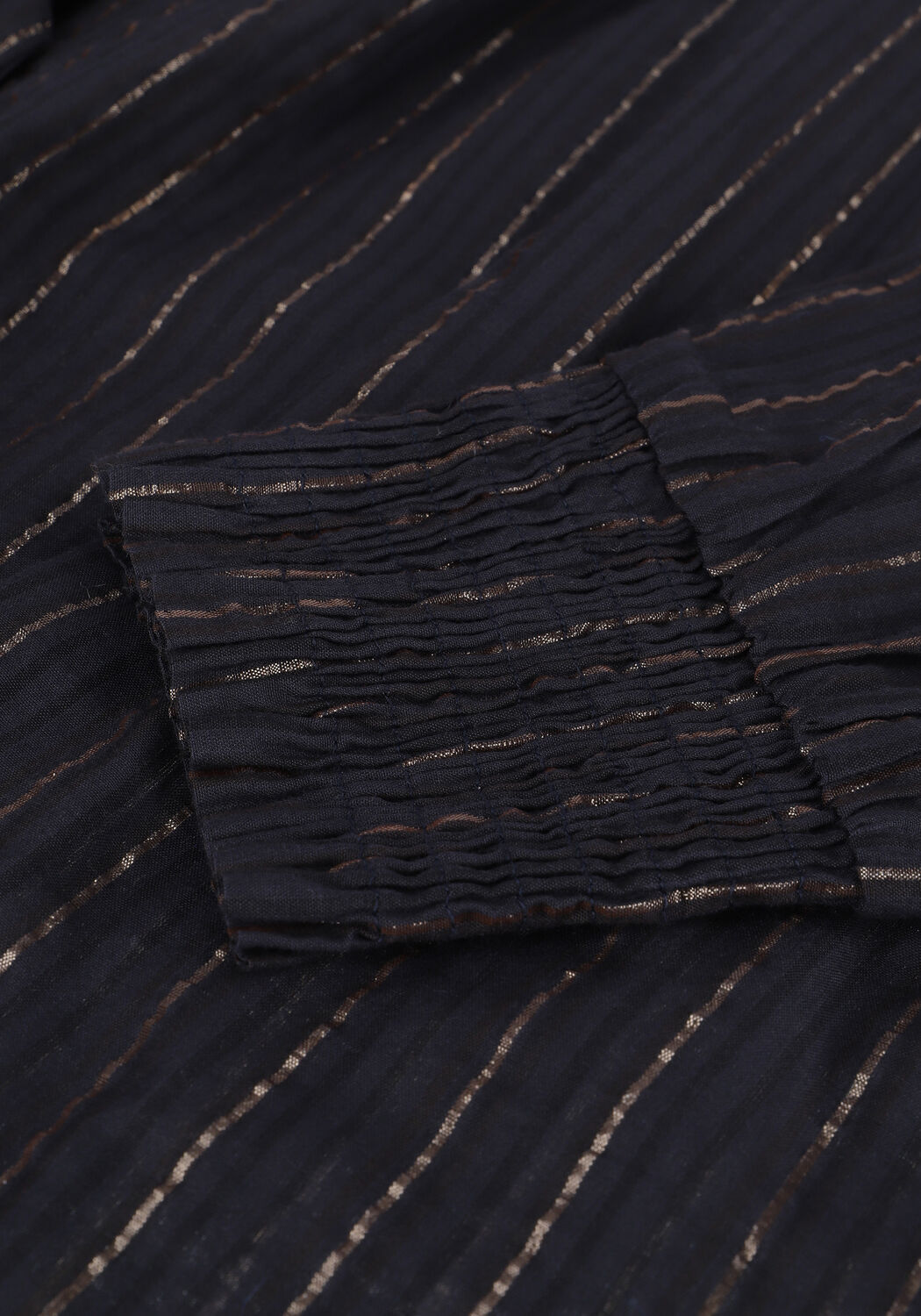 Donkerblauwe BY-BAR Blouses GABY SPARKLE BLOUSE - large