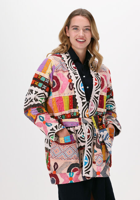 Multi SISSEL EDELBO Kimono MARRAKESH MULTI PATCH WORK JAC - large