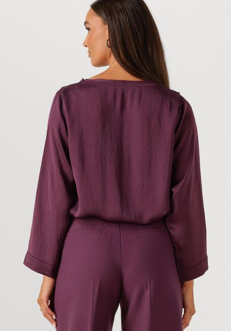 Paarse SUMMUM Blouses TOP SILKY TOUCH - large