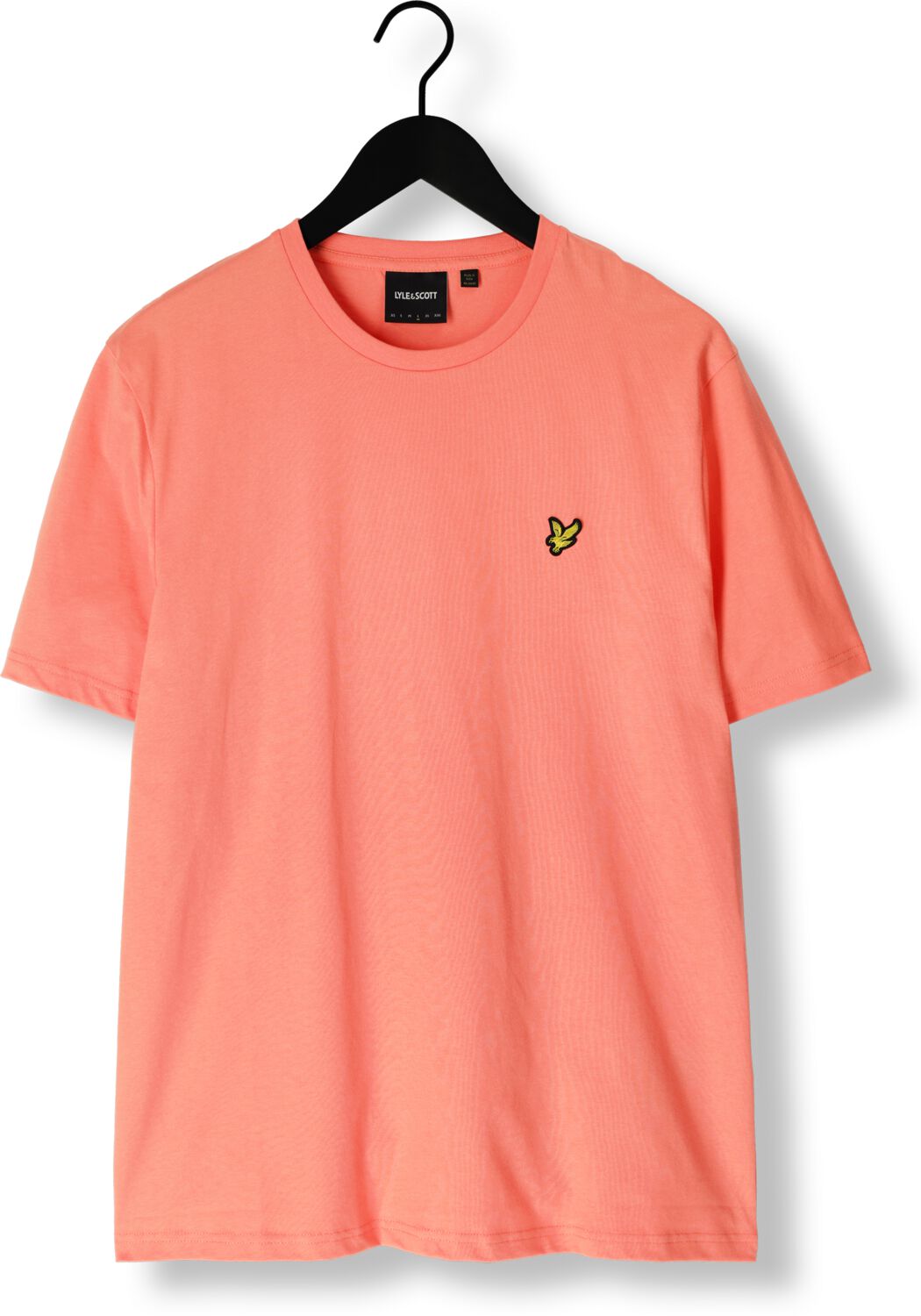 LYLE & SCOTT Heren Polo's & T-shirts Plain T-shirt Koraal