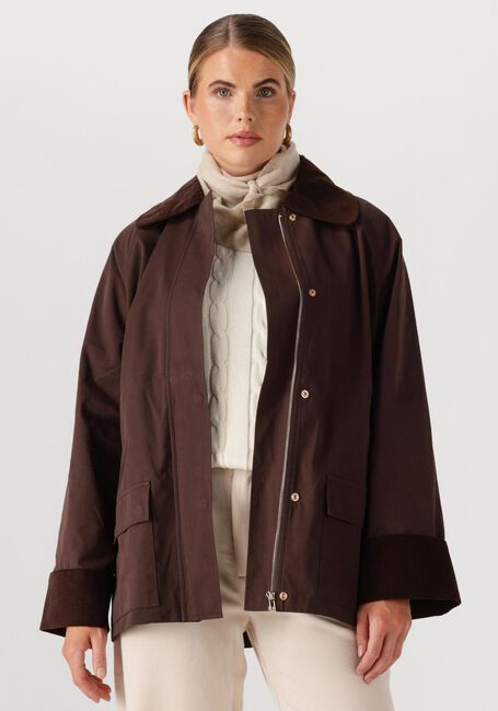 Bruine NEO NOIR Jack ANASTACIA CORD JACKET - large