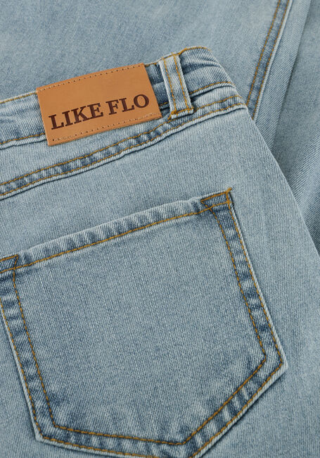 Lichtblauwe LIKE FLO Wide jeans FARREL FLO DENIM PANTS - large