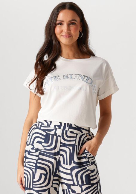 Witte NUKUS T-shirt MEIKE SHIRT THE SUNDAY - large
