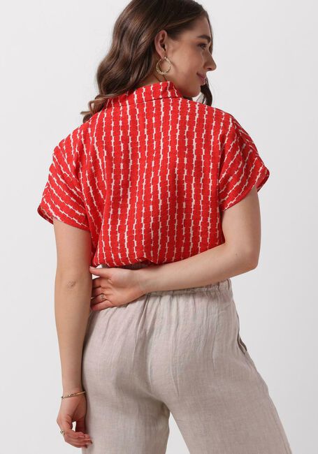 Rode BY-BAR Blouses KARLY RED GROOVE BLOUSE - large