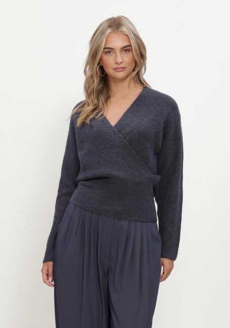 Donkergrijze MSCH COPENHAGEN Trui MSCHBONDIE HOPE V PULLOVER - large