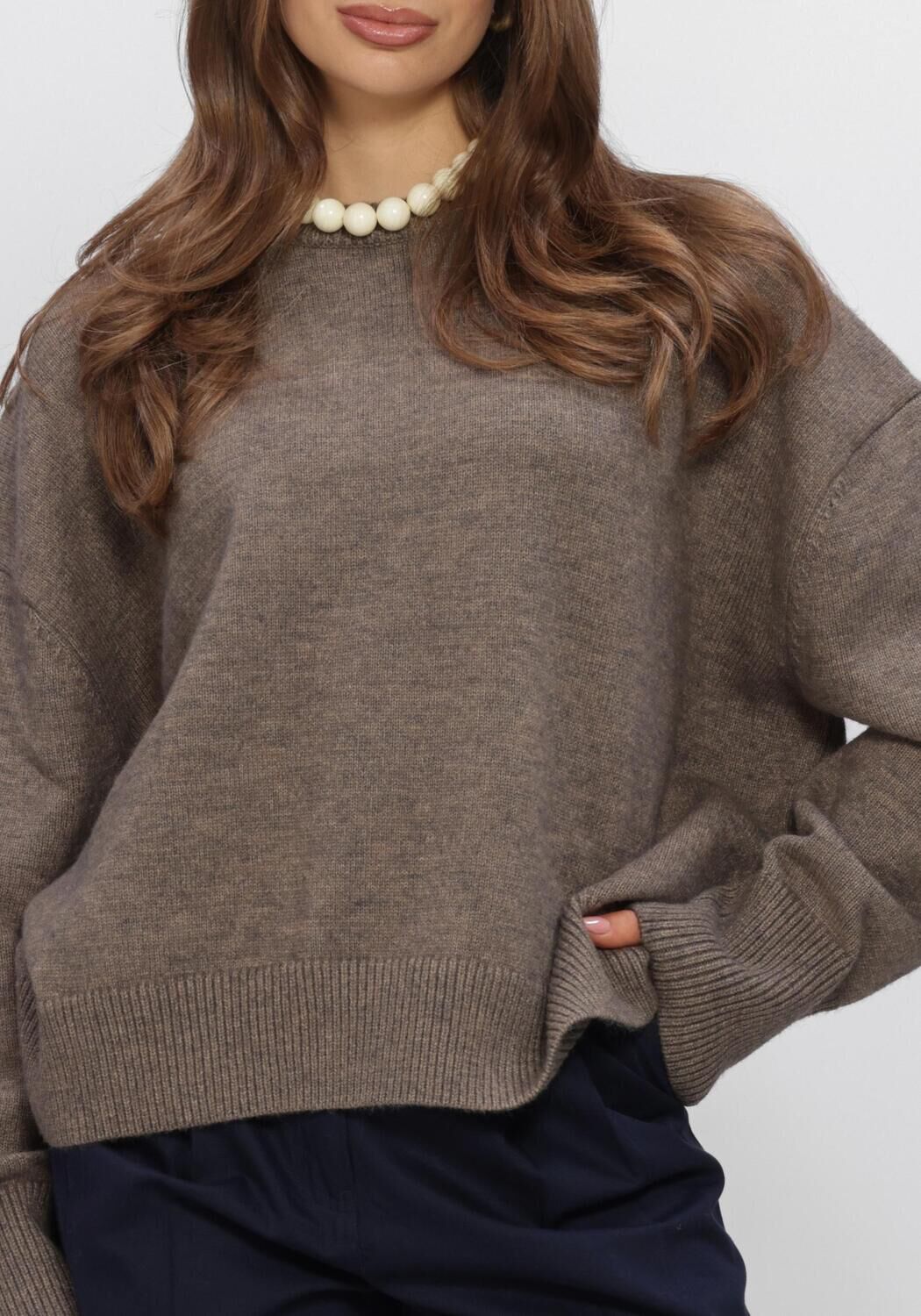 Taupe BOII STUDIOS Trui OLOL - large